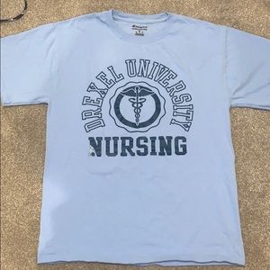 Champion Drexel University Nursing T-Shirt NWOT
